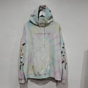 Civil Regime Pastel Tie-Dye Hoodie Size XXL